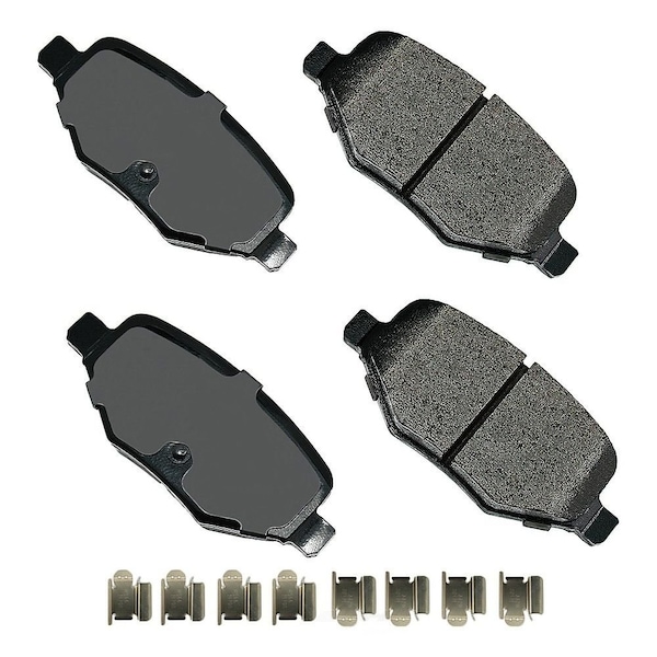 Akebono Proact Akebono ACT1377A ProACT Ultra Premium Ceramic Pads ACT1377A - main